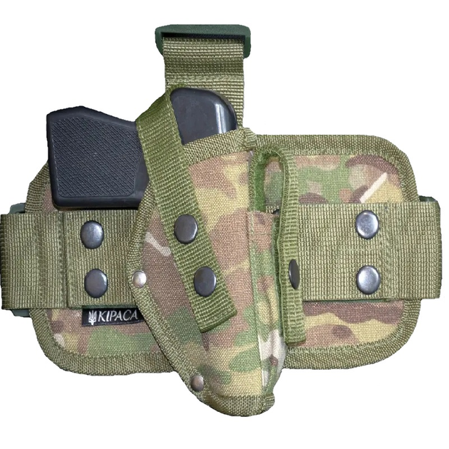 Кобура на стегно для ПМ кордура Kirasa KI283 Cordura Multicam - зображення 1