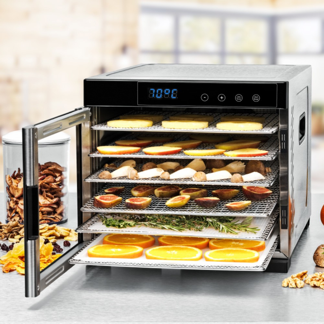 Сушилка для овощей и фруктов Rommelsbacher DA 900 (4001797462008) - изображение 5