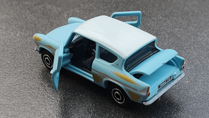 Тематическая Машинка Matchbox 1962 Ford Anglia Harry Potter Moving