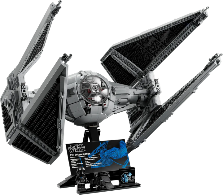 Zestaw klocków LEGO Star Wars: TIE Interceptor 1931 element (75382) - obraz 2