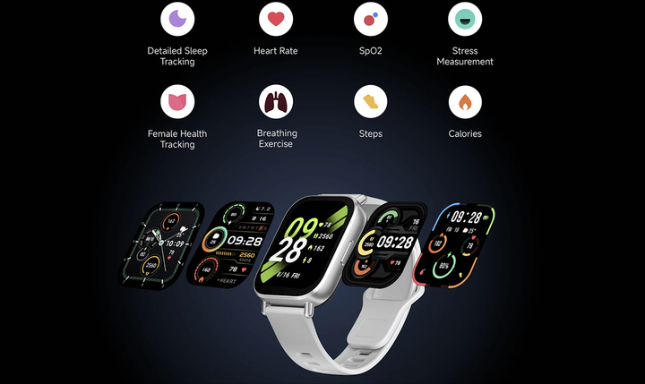 Умные часы Xiaomi Redmi Watch 5 Active BHR8790GL (серебристые) - изображение 8
