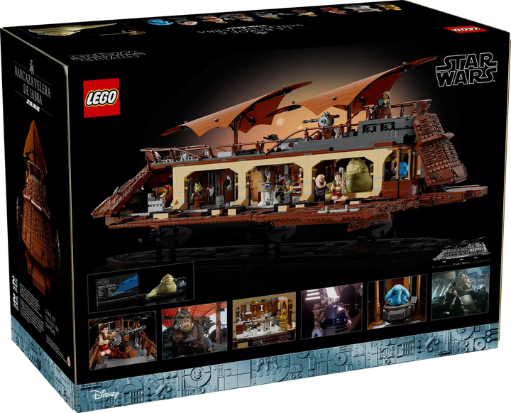 Zestaw klocków LEGO Star Wars: Barka Jabby 3942 elementy (75397) - obraz 6