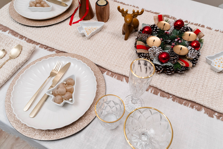 Świecznik Home & Styling Collection z drewna akacjowego 8 cm (8720573691130) - obraz 4