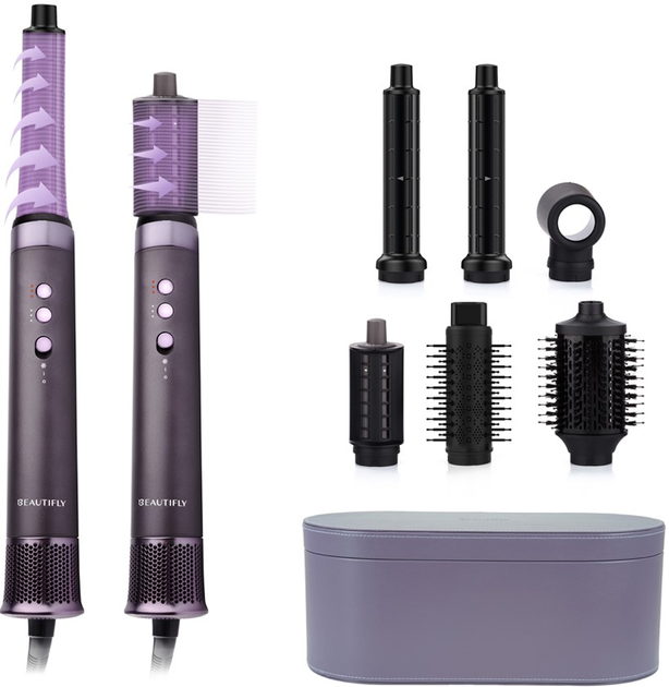 Suszarka do włosów BEAUTYFLY Multi Styler Hair Flow Pro (5903003701699) - obraz 1