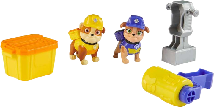 Игровой набор Spin Master Rubble&Crew Кремез и команда Набор из двух фигурок щенков и кинетического песка Кремез и Микс (SM28503/6066686) - Фото 4 Игровой набор Spin Master Rubble&Crew Кремез и команда Набор из двух фигурок щенков и кинетического песка Кремез и Микс (SM28503/6066686) - изображение 4