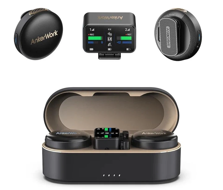 Беспроводной петличный микрофон AnkerWork M650 – фото