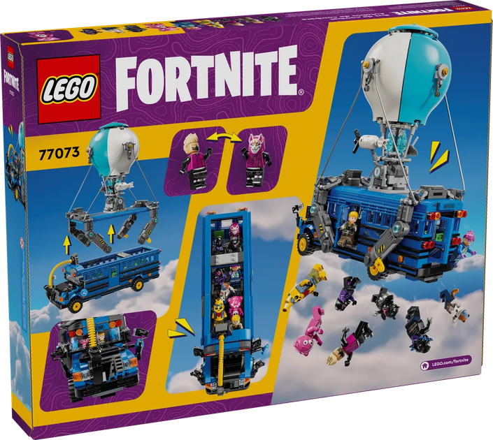 Конструктор LEGO Fortnite: Бойовий автобус 954 елементи (77073) - зображення 7