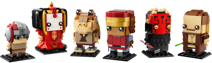 Zestaw klocków LEGO Star Wars BrickHeadz Mroczne widmo 732 elementy (40676) - obraz 4