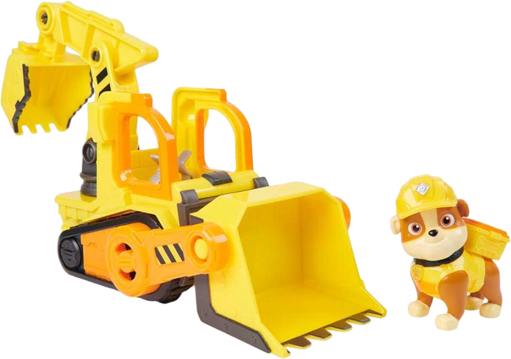 Игровой набор Spin Master Rubble&Crew Кремез и команда Базовый строительный автомобиль с фигуркой Кремеза (SM28500/6066511) - Фото 3 Игровой набор Spin Master Rubble&Crew Кремез и команда Базовый строительный автомобиль с фигуркой Кремеза (SM28500/6066511) - изображение 3
