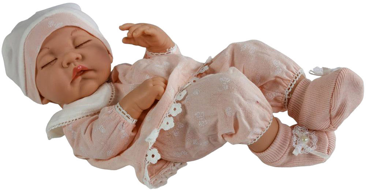 Lalka bobas Artyk Baby z zamkniętymi oczami 41 cm (5901811149245) - obraz 2