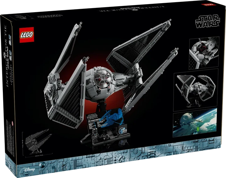 Конструктор LEGO Star Wars: TIE Interceptor 1931 элемент (75382) - изображение 12