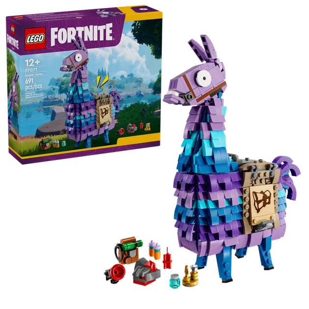 Конструктор LEGO Fortnite: Лама Запасов 691 элемент (77071) - Фото 5 Конструктор LEGO Fortnite: Лама Запасов 691 элемент (77071) - изображение 5