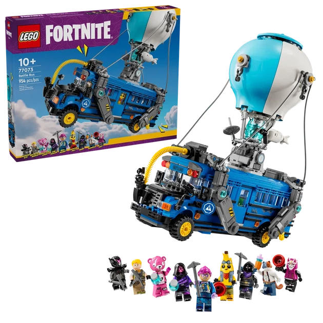 Конструктор LEGO Fortnite: Боевой автобус 954 элемента (77073) - Фото 6 Конструктор LEGO Fortnite: Боевой автобус 954 элемента (77073) - изображение 6