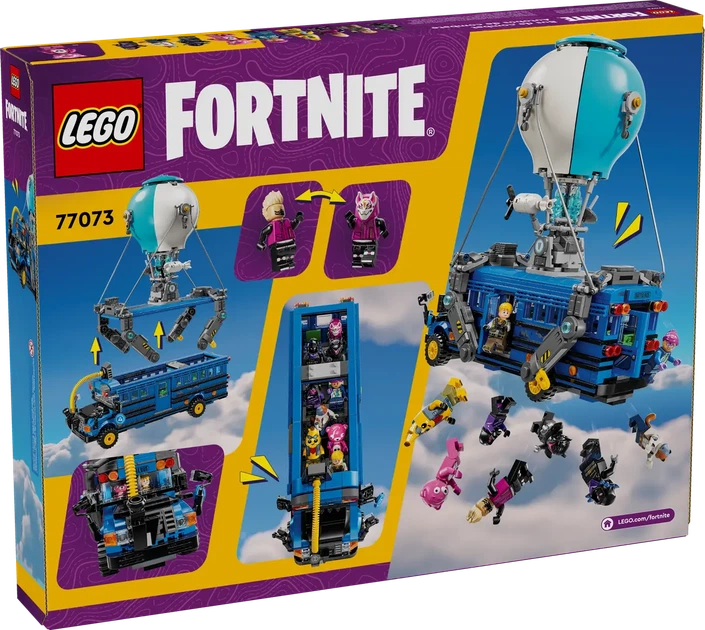 Конструктор LEGO Fortnite: Боевой автобус 954 элемента (77073) - Фото 10 Конструктор LEGO Fortnite: Боевой автобус 954 элемента (77073) - изображение 10