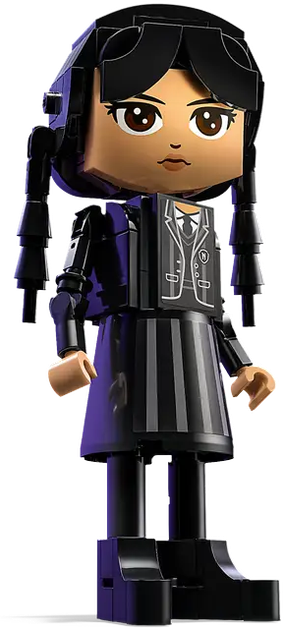 Конструктор LEGO Wednesday: Фигурка Wednesday Addams 702 элемента (76780) - Фото 4 Конструктор LEGO Wednesday: Фигурка Wednesday Addams 702 элемента (76780) - изображение 4