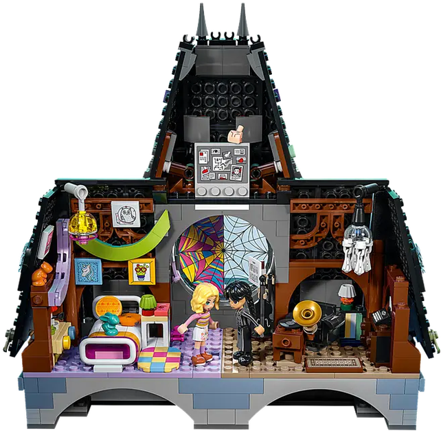 Конструктор LEGO Wednesday: Кімната Wednesday та Enid 750 елементів (76781) - зображення 2