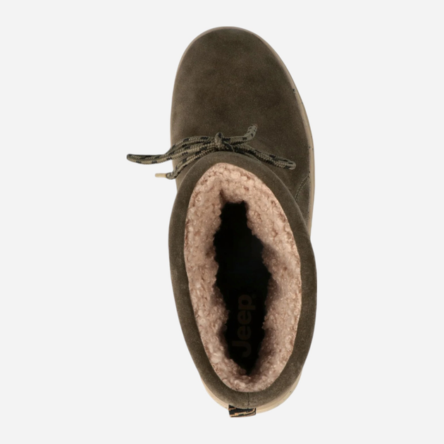 Śniegowce mukluki damskie na platformie Jeep JL42591A-020 36 (3UK) 24.3 cm Khaki (8050246380789) - obraz 4