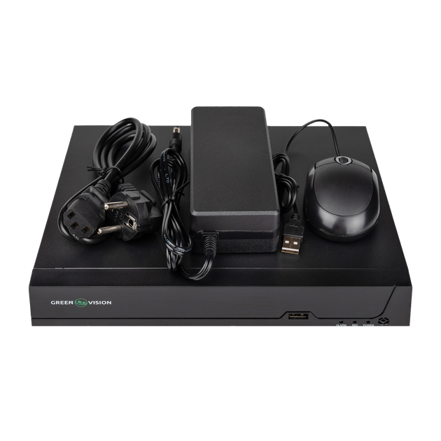 IP видеорегистратор 10-канальный 8MP NVR GreenVision GV-N-S024/08 (8POE) - изображение 5
