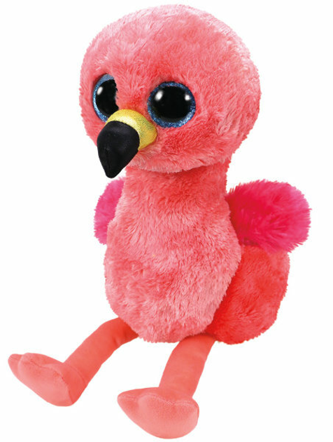 Maskotka TY Beanie Boos Gilda Flamingo 24 cm 37262 (0008421372621) - obraz 1