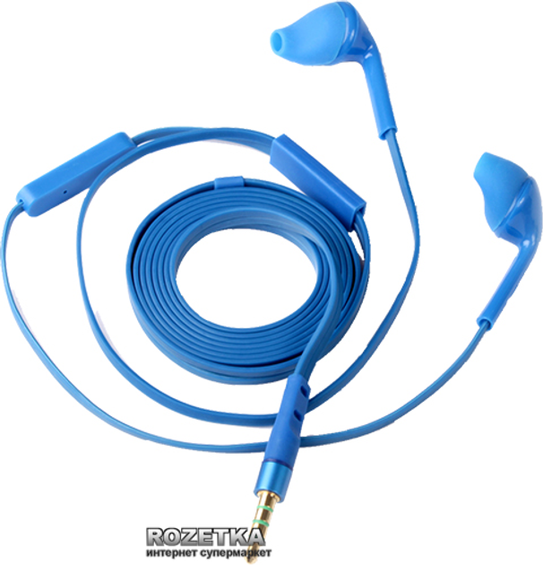 Наушники Probass Stripe MX102 с пультом управления плеером Cobalt Blue ...
