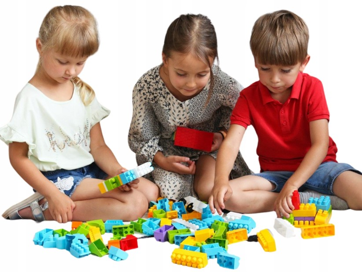 Zestaw konstrukcyjny Technok Building Blocks 6542 90 elementów (4823037606542) - obraz 7