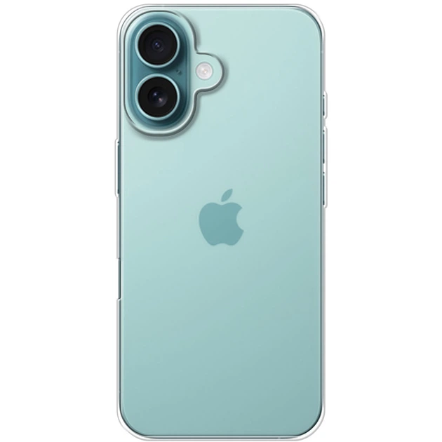 Чохол Ultra Clear Case Apple iPhone 16 Прозорий (58629) - Фото 2 Чохол Ultra Clear Case Apple iPhone 16 Прозорий (58629) - зображення 2