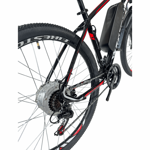Велосипед с Е-комплектом 27.5" Cross Tracker 48В 500Вт 12 Ah/ до 45 км запас ходу+дисплей - зображення 7