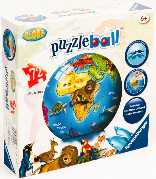 Пазл 3d ravensburger щенячий патруль 72 элемента