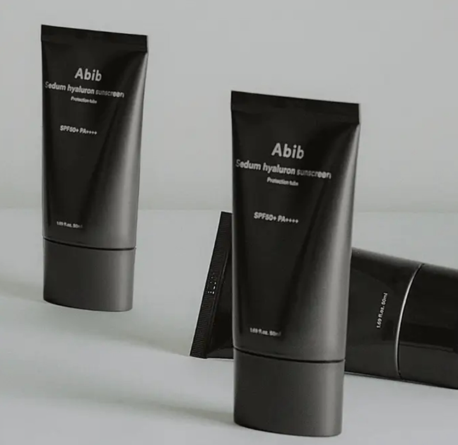 Увлажняющий солнцезащитный санскрин Abib Sedum Hyaluron Sunscreen Protection Tube SPF50+ PA ++++ 50ml - Фото 4 Увлажняющий солнцезащитный санскрин Abib Sedum Hyaluron Sunscreen Protection Tube SPF50+ PA ++++ 50ml - изображение 4