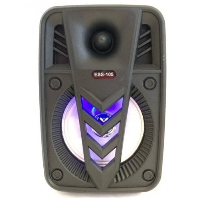 Портативная колонка-миниатюра ESS-105 в стиле чемоданчика c USB/MicroSD/TF/FM/Bluetooth/светомузыкой Для iPOD, iPhone, Android, iPAD, смартфонов - изображение 2