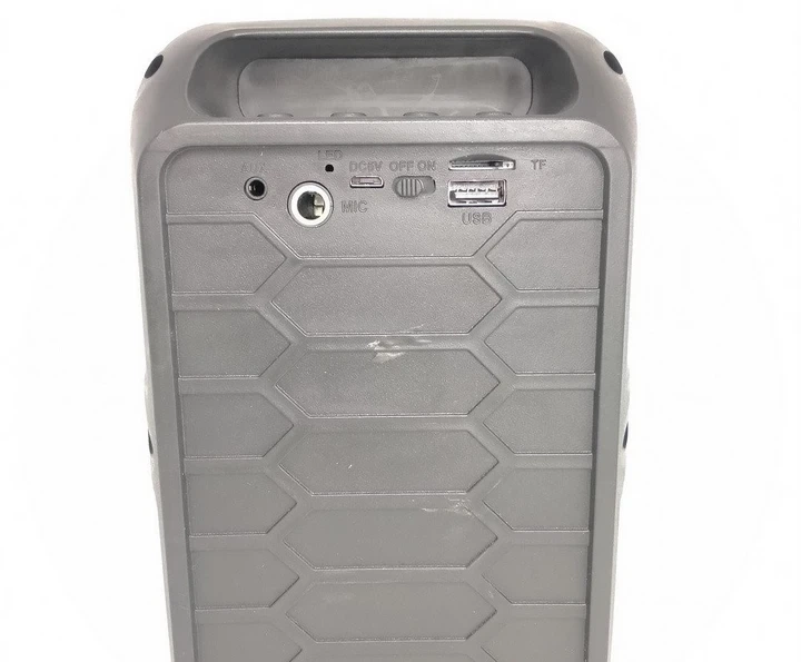 Портативная колонка-миниатюра ESS-105 в стиле чемоданчика c USB/MicroSD/TF/FM/Bluetooth/светомузыкой Для iPOD, iPhone, Android, iPAD, смартфонов - изображение 3
