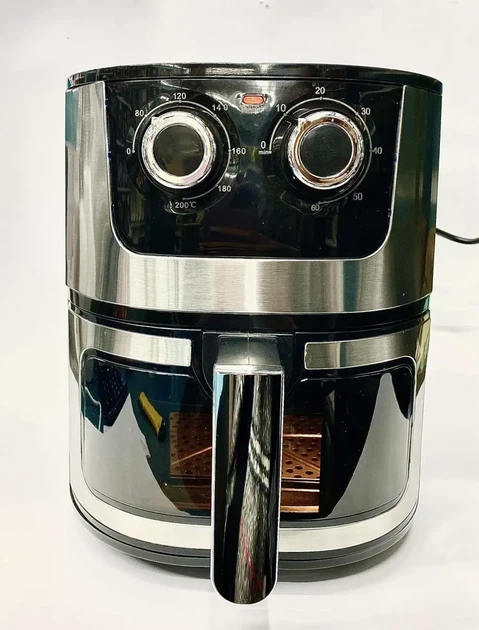 Безмасляна електрична Аерогриль Rainberg RB-2269 на 8 л 4200 W - Фото 4 Безмасляна електрична Аерогриль Rainberg RB-2269 на 8 л 4200 W - зображення 4