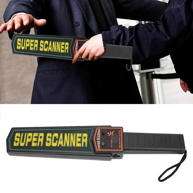 Досмотровый ручной металлодетектор Super Scanner , портативный металлоискатель - Фото 9 Досмотровый ручной металлодетектор Super Scanner , портативный металлоискатель - изображение 9