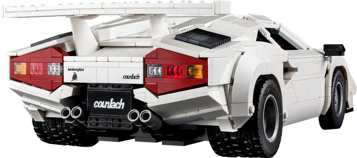 Zestaw klocków LEGO Icons Lamborghini Countach 5000 Quattrovalvole 1506 elementów (10337) - obraz 8