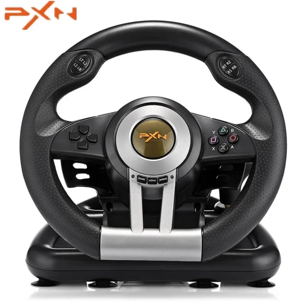 Руль ігровий PXN V3 PRO PC/PS3/PS4/X-ONE/SWITCH Usb для комп'ютера. - Фото 3 Руль ігровий PXN V3 PRO PC/PS3/PS4/X-ONE/SWITCH Usb для комп'ютера. - зображення 3