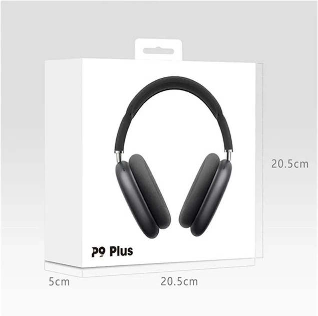Беспроводные наушники с микрофоном Wireless Stereo Hedset P9 TF Card Черный - Фото 4 Беспроводные наушники с микрофоном Wireless Stereo Hedset P9 TF Card Черный - изображение 4