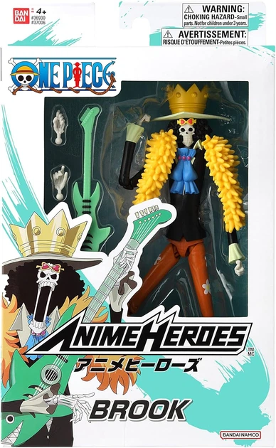 Фигурка Аниме Брук Ван-Пис One Piece Anime Heroes Brook Bandai
