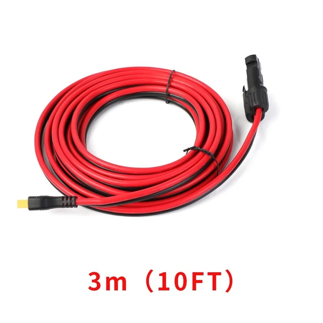 Кабель для сонячних панелей MC-4 на XT60, 3м (EcoFlow-MC4-3m