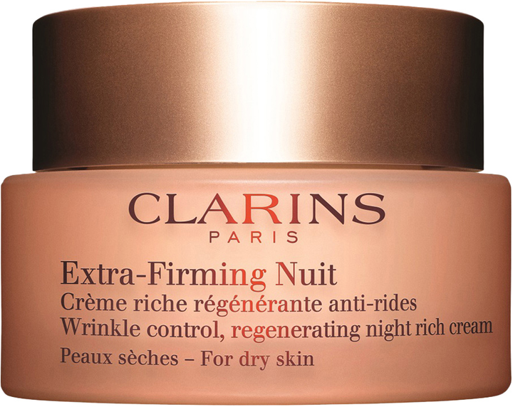 Крем для обличчя Clarins Extra-Firming Nuit антивіковий поживний нічний для сухої шкіри 50 мл (3380810442120) - зображення 1