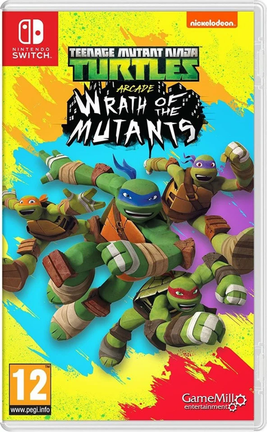 Gra Nintendo Switch Teenage Mutant Ninja Turtles: Wrath of the Mutants (Kartridż) (5060968301781) - obraz 1