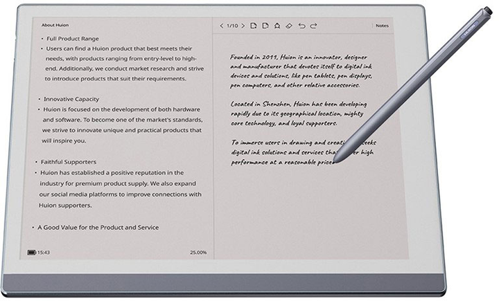 Електронна книга Huion Kamvas Ink 4/64GB Grey (MULHUOCZE0001) - зображення 5
