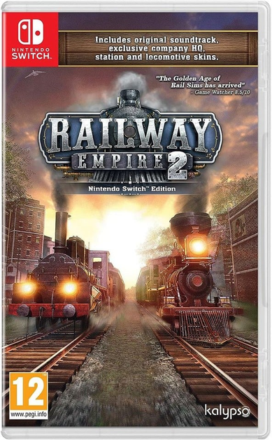 Гра Nintendo Switch Railway Empire 2 Deluxe Edition (Картридж) (4260458363331) - зображення 1