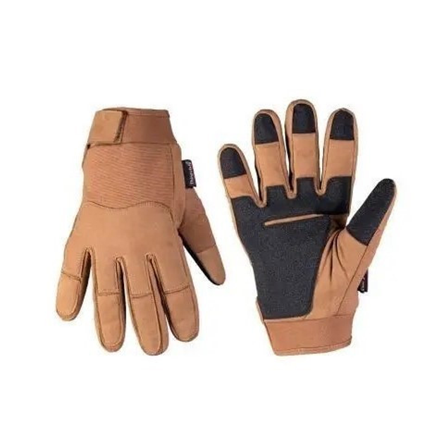 Рукавички зимові тактичні з мембраною Mil-tec 12520819 Койот Army Gloves Winter Thinsulate розмір XL - зображення 1