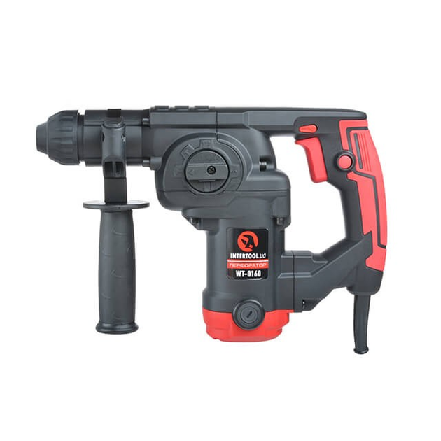 Перфоратор 900 Вт, 3.5 Дж, 0-930 об/мин, 0-5100 уд/мин, 3 режима INTERTOOL WT-0160 - изображение 3