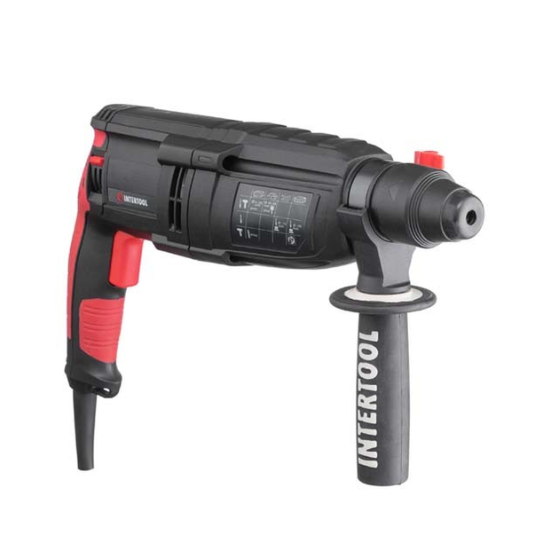 Перфоратор 1000 Вт, 3.2 Дж, 0-1300 об/мин, 0-5100 уд/мин, 3 режима INTERTOOL WT-0170 - изображение 3
