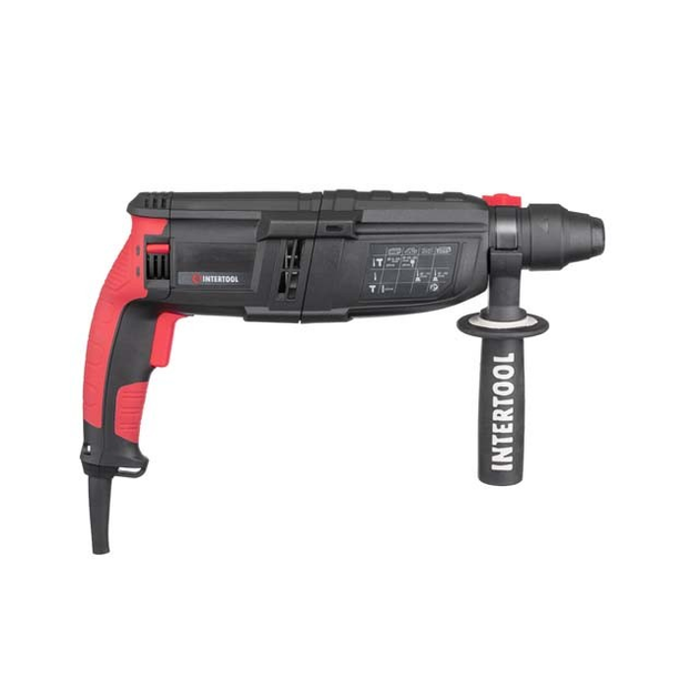 Перфоратор 1000 Вт, 3.2 Дж, 0-1300 об/мин, 0-5100 уд/мин, 3 режима INTERTOOL WT-0170 - изображение 4