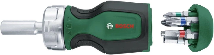 Отвертка Bosch Bike с трещоткой + 6 бит (1600A027PN) - Фото 1 Отвертка Bosch Bike с трещоткой + 6 бит (1600A027PN) - изображение 1