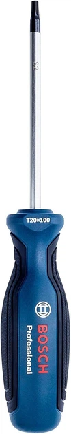 Викрутка Bosch Professional Torx20х100 мм (1600A01V0C) - Фото 2 Викрутка Bosch Professional Torx20х100 мм (1600A01V0C) - зображення 2