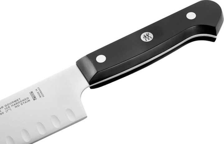 Ніж Сантоку Zwilling Gourmet рифлений 18 см (36118-181-0) - зображення 3