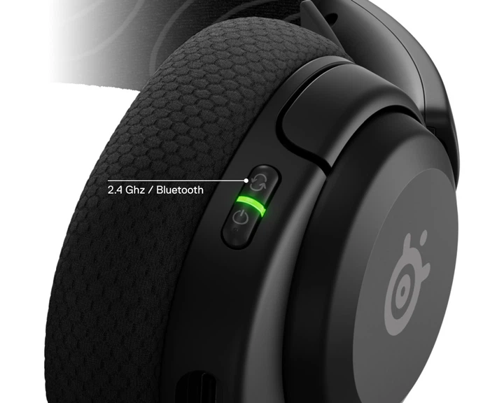 Беспроводные игровые наушники с микрофоном SteelSeries Arctis Nova 5 Black MultiPlatform Black (61670) - Фото 6 Беспроводные игровые наушники с микрофоном SteelSeries Arctis Nova 5 Black MultiPlatform Black (61670) - изображение 6
